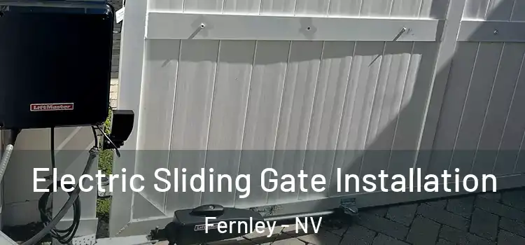  Electric Sliding Gate Installation Fernley - NV
