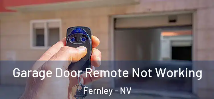  Garage Door Remote Not Working Fernley - NV
