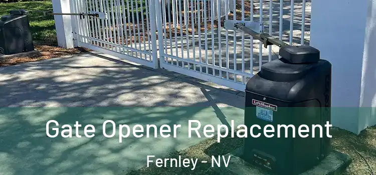 Gate Opener Replacement Fernley - NV