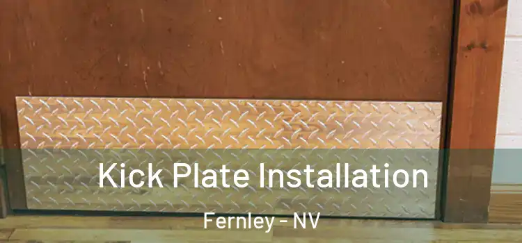 Kick Plate Installation Fernley - NV